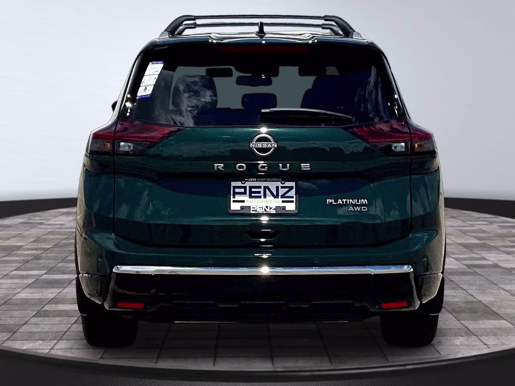 2026 Obsidian Green Nissan Rogue Platinum AWD SUV