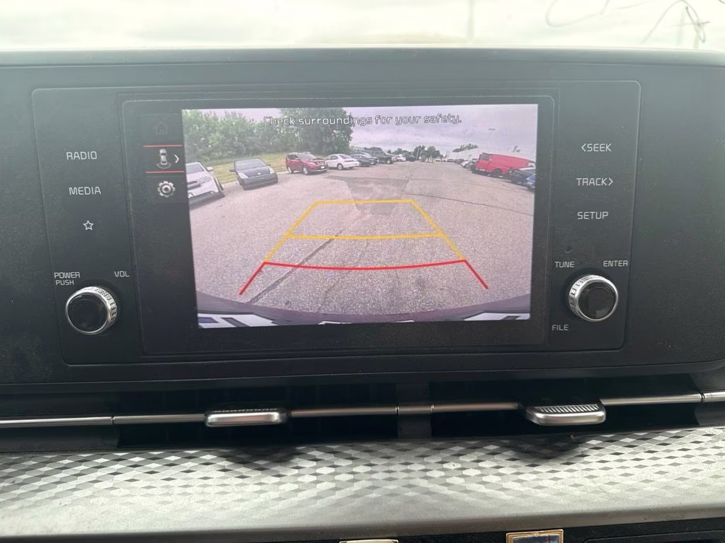 2024 Flare Red Kia Carnival LX Seat Package FWD Van