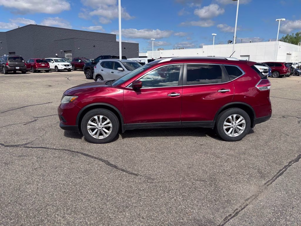 2015 Cayenne Red Nissan Rogue SV AWD SUV