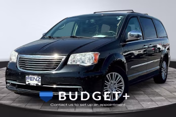 2014 Brilliant Black Crystal Pearlcoat Chrysler Town & Country Touring-L FWD Van