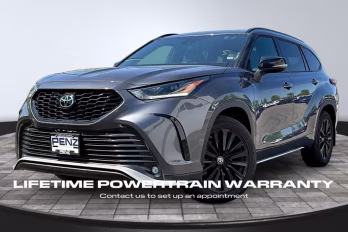 2024 Midnight Black Metallic Toyota Highlander XSE AWD SUV