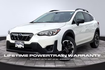 2023 Crystal White Pearl Subaru Crosstrek Base AWD SUV