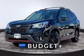 2019 Crystal Black Silica Subaru Forester Sport AWD SUV