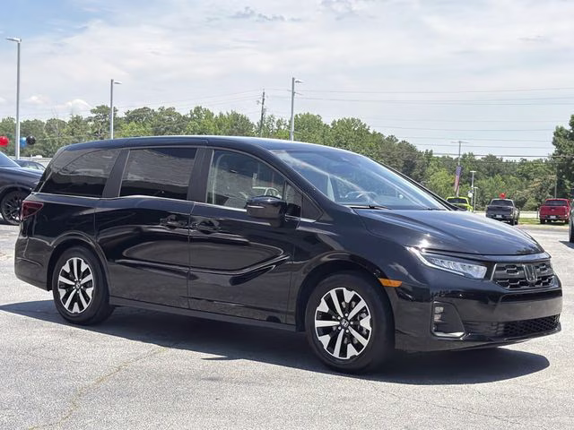 2025 Crystal Black Pearl Honda Odyssey EX-L FWD Van