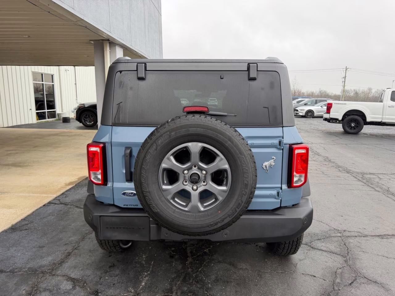 2025 Azure Gray Metallic Tri-Coat Ford Bronco Big Bend 4X4 SUV