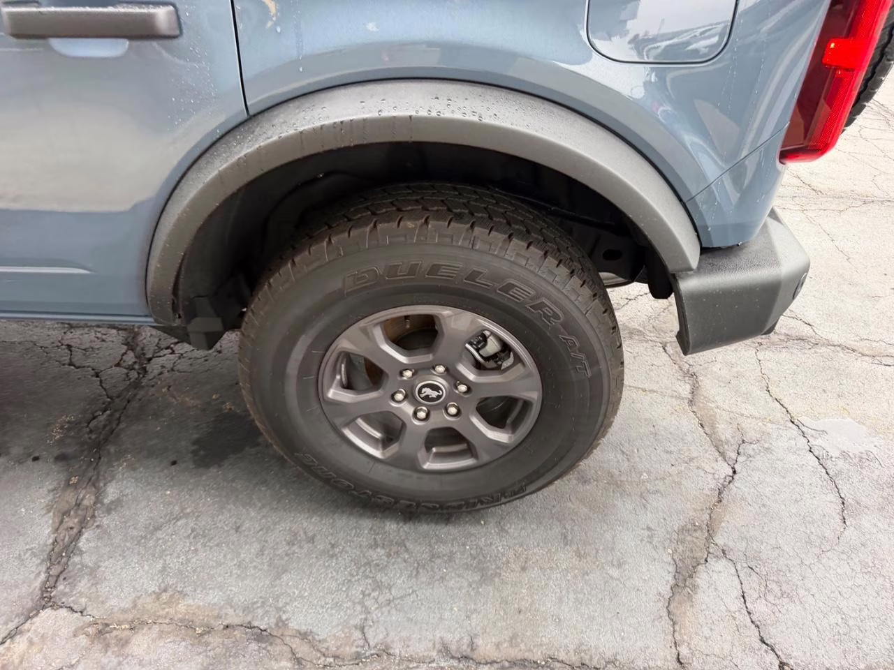 2025 Azure Gray Metallic Tri-Coat Ford Bronco Big Bend 4X4 SUV