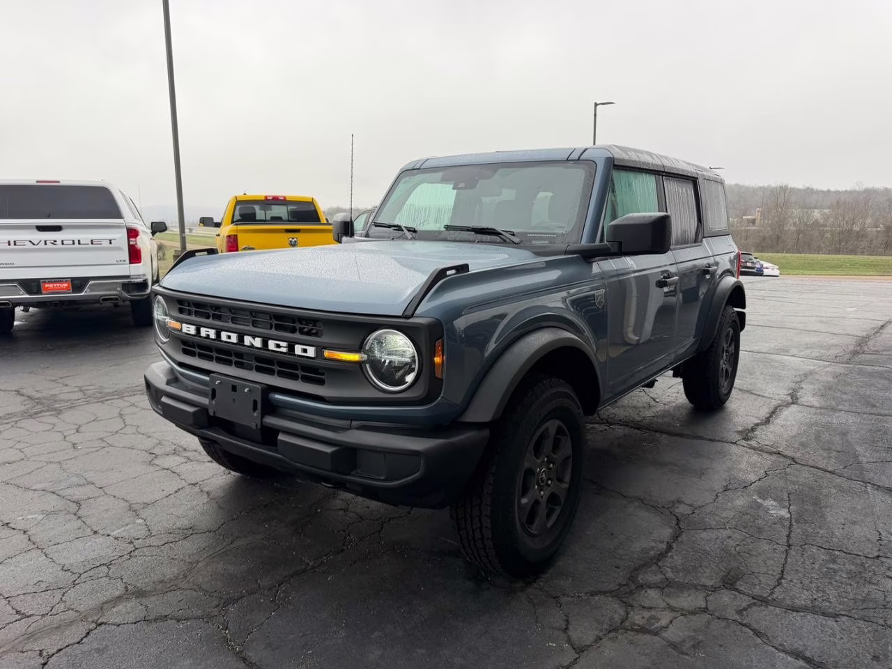 2025 Azure Gray Metallic Tri-Coat Ford Bronco Big Bend 4X4 SUV