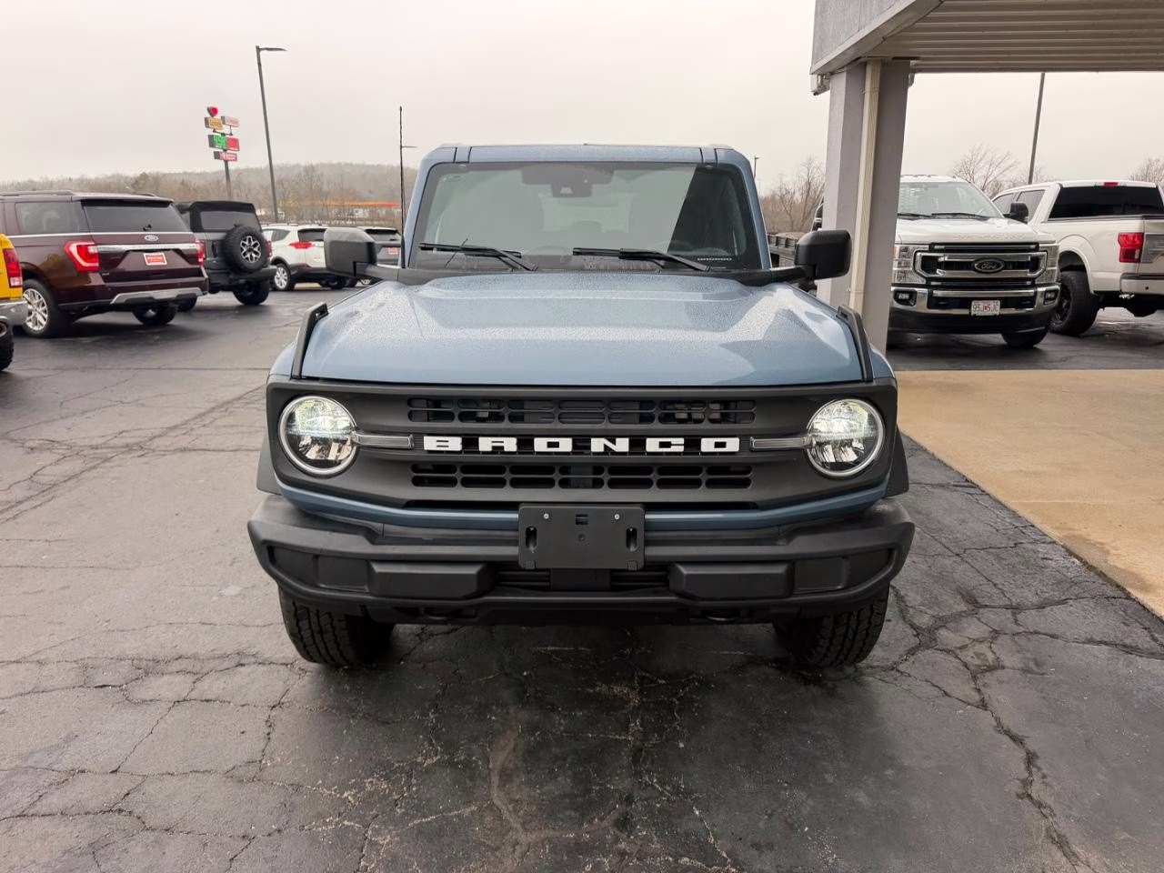 2025 Azure Gray Metallic Tri-Coat Ford Bronco Big Bend 4X4 SUV