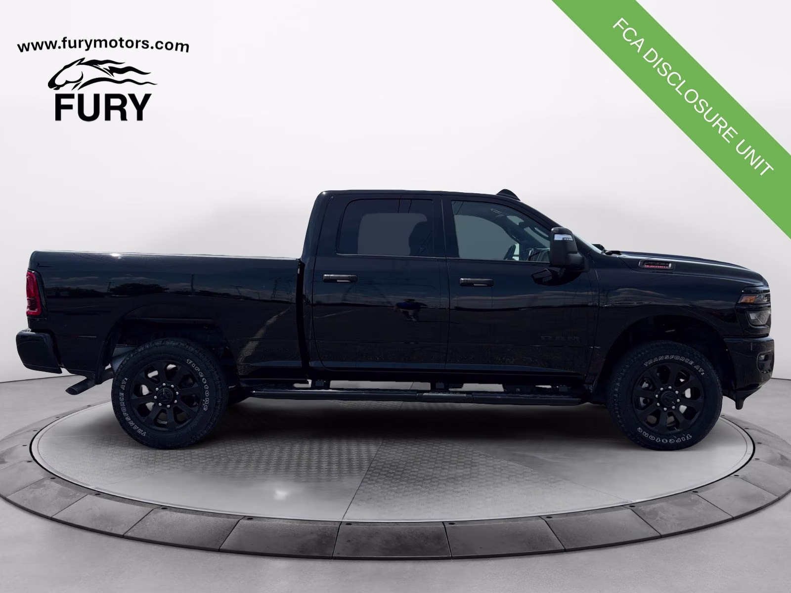 2025 Diamond Black Crystal Pearlcoat Ram 2500 Big Horn 4X4 Truck