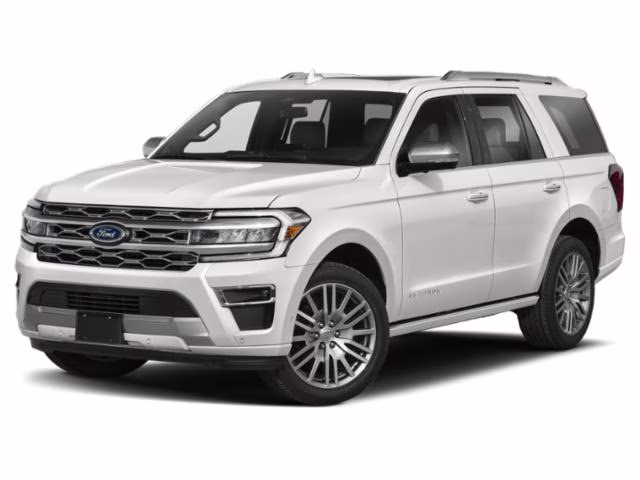 2022 White Metallic Ford Expedition Platinum 4X4