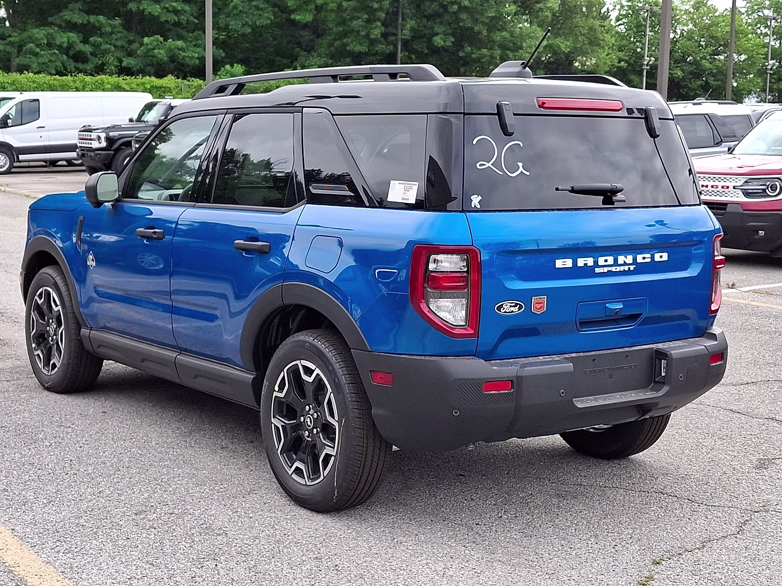 2026 Velocity Blue Metallic - E7 Ford Bronco Sport Outer Banks 4X4