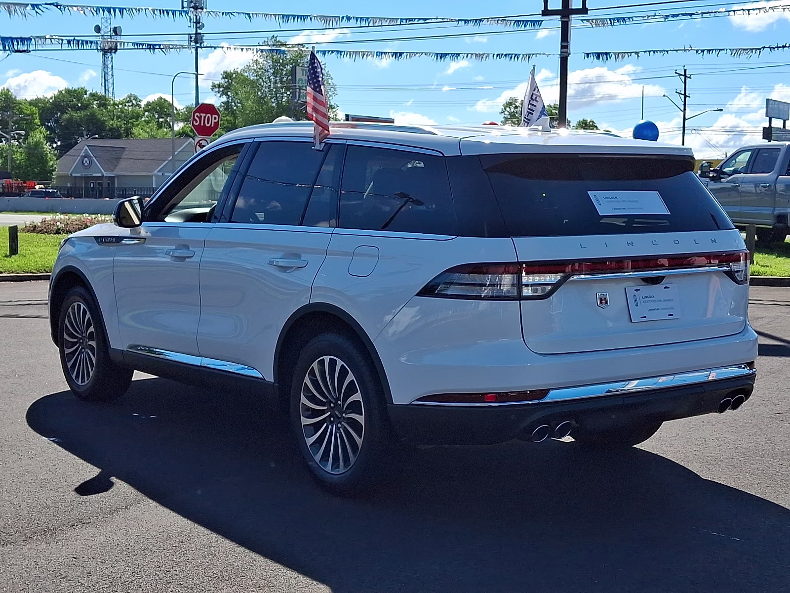 2023 Pristine White Metallic Tri-Coat - AZ Lincoln Aviator Standard AWD