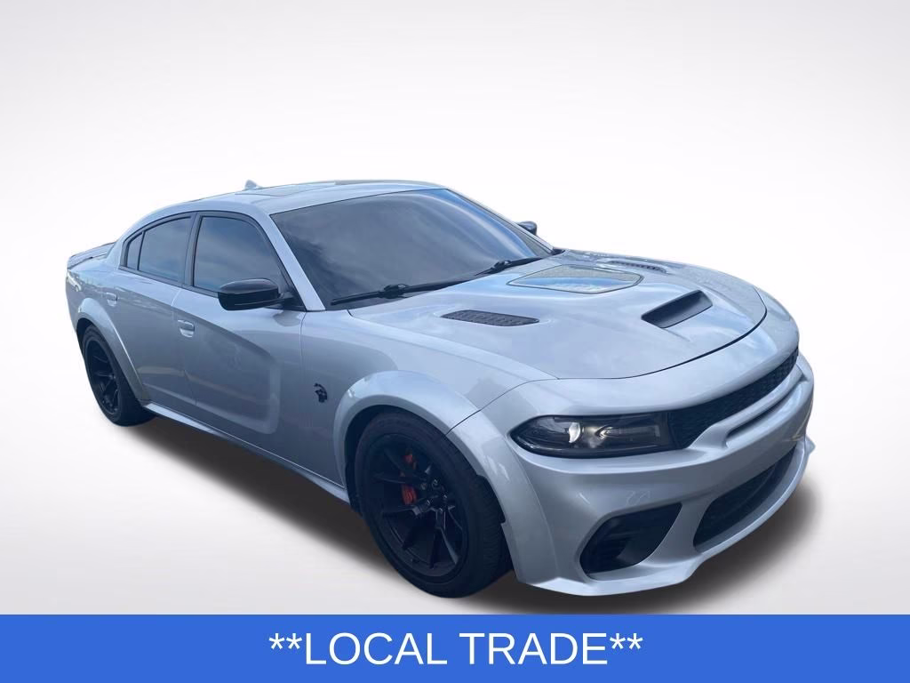 2020 Triple Nickel Clearcoat Dodge Charger SRT Hellcat RWD Sedan