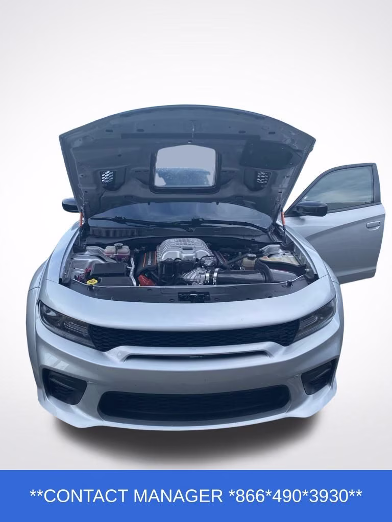 2020 Triple Nickel Clearcoat Dodge Charger SRT Hellcat RWD Sedan