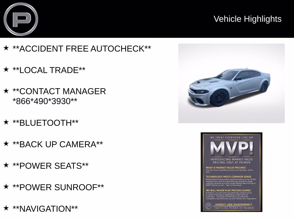 2020 Triple Nickel Clearcoat Dodge Charger SRT Hellcat RWD Sedan
