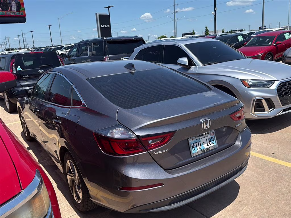 2019 Modern Steel Metallic Honda Insight EX FWD Sedan