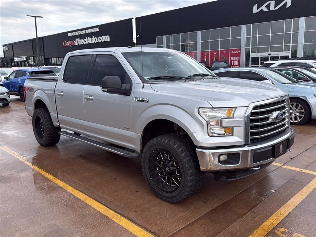 2016 Ingot Silver Metallic Ford F-150 XLT 4X4 Truck
