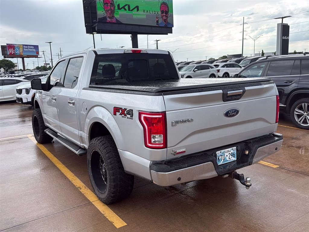 2016 Ingot Silver Metallic Ford F-150 XLT 4X4 Truck