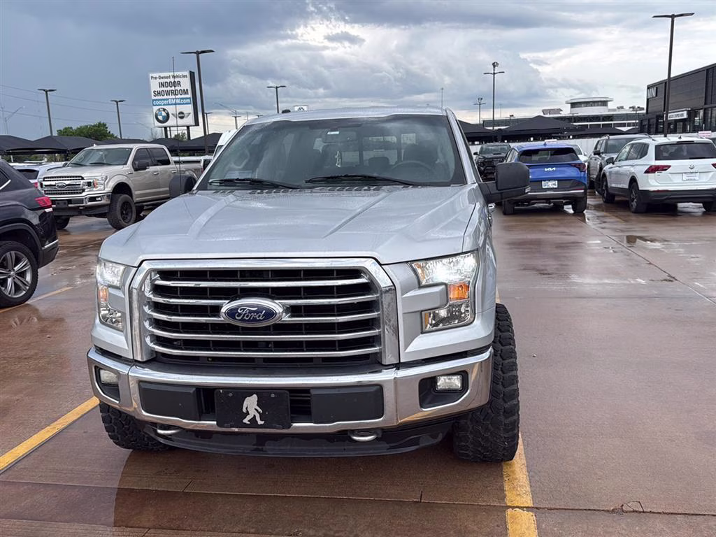 2016 Ingot Silver Metallic Ford F-150 XLT 4X4 Truck