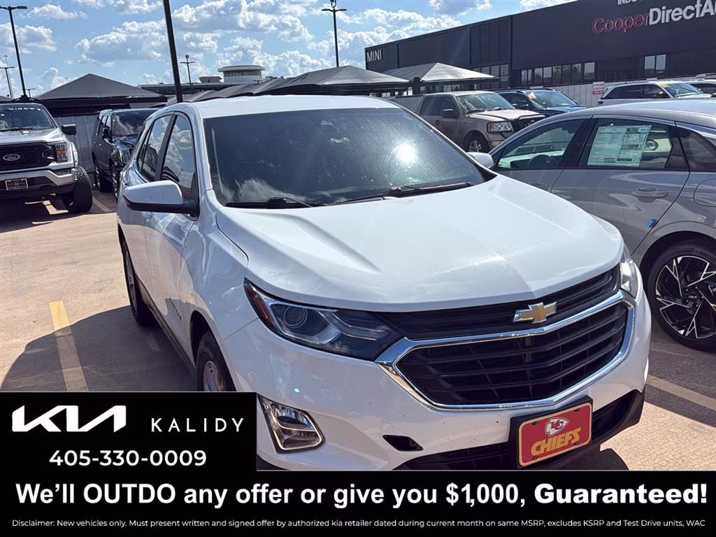 2021 Summit White Chevrolet Equinox LT FWD SUV