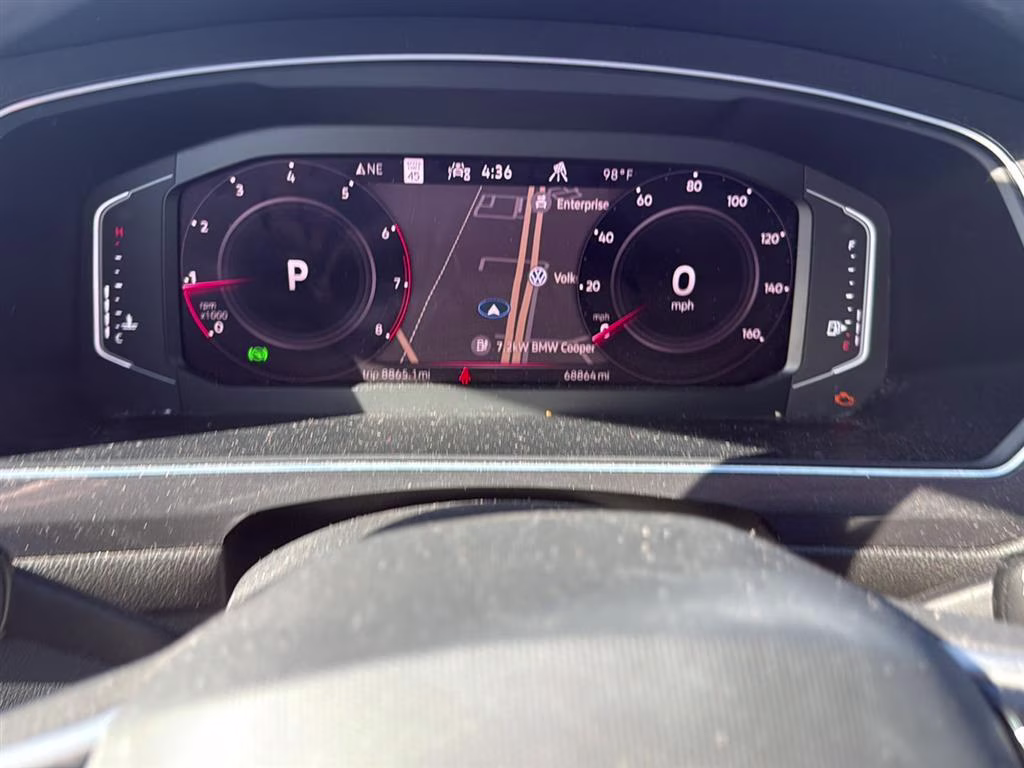 2022 Deep Black Pearl Volkswagen Tiguan SEL R-Line AWD SUV