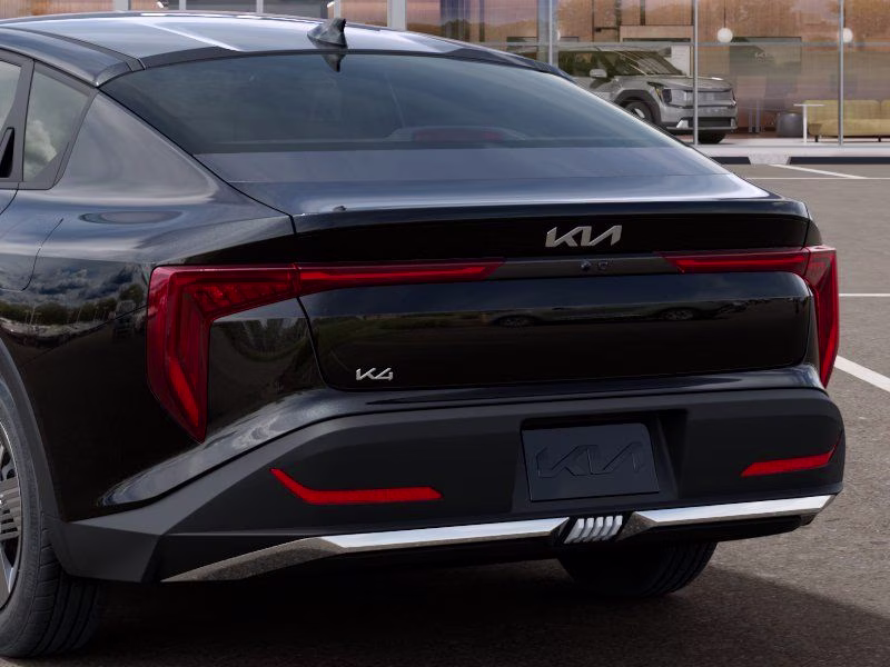 2026 Aurora Black Kia K4 LX FWD Sedan