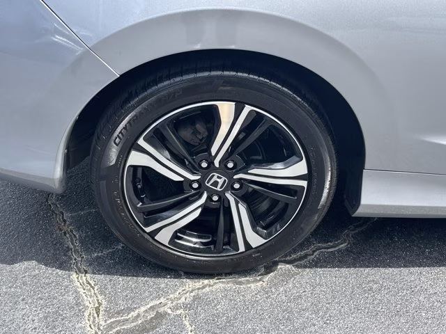 2017 Silver Honda Civic Coupe Touring FWD Coupe