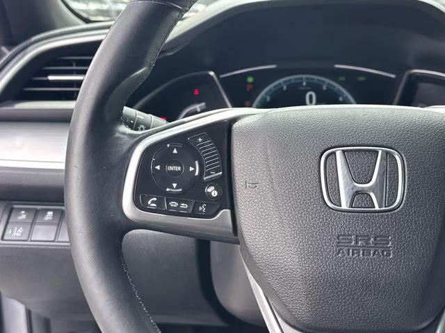 2017 Silver Honda Civic Coupe Touring FWD Coupe