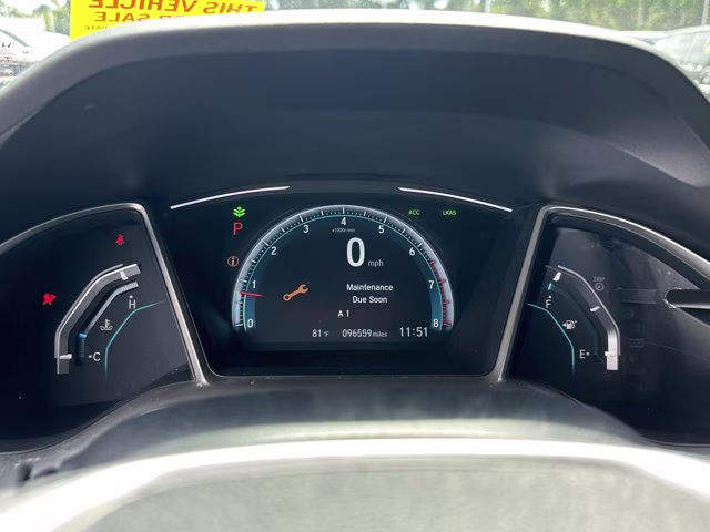 2017 Silver Honda Civic Coupe Touring FWD Coupe