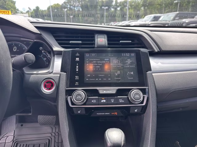 2017 Silver Honda Civic Coupe Touring FWD Coupe