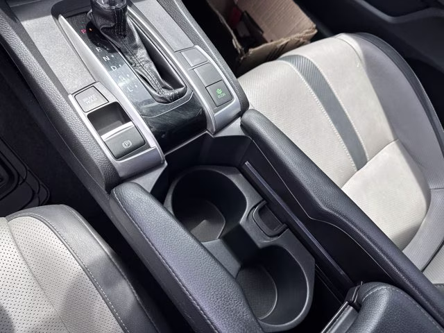2017 Silver Honda Civic Coupe Touring FWD Coupe