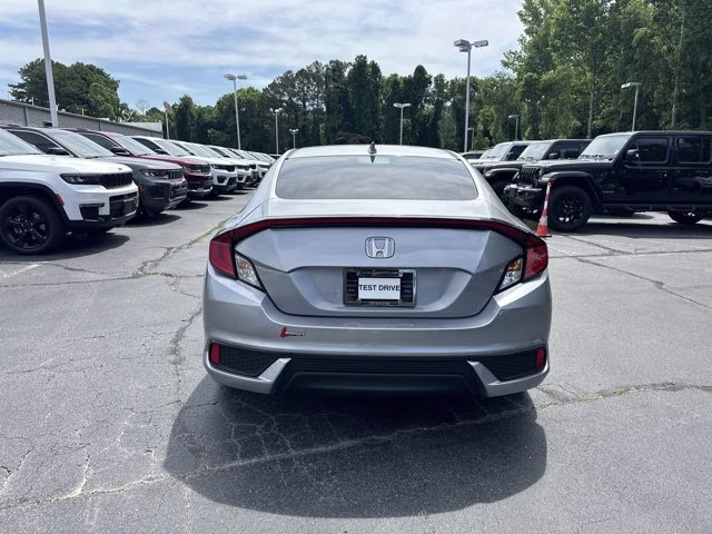 2017 Silver Honda Civic Coupe Touring FWD Coupe