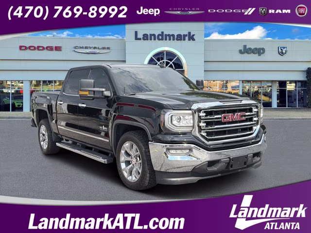 2017 Onyx Black GMC Sierra 1500 SLT RWD Truck