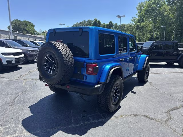 2025 Hydro Blue Pearl Coat Jeep Wrangler Rubicon X 4X4 Convertible