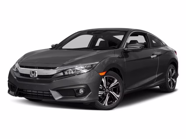2017 Black Honda Civic Coupe Touring FWD Coupe