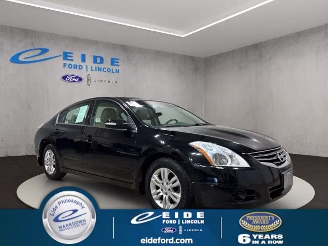 2012 Super Black Nissan Altima 2.5 SL FWD Sedan