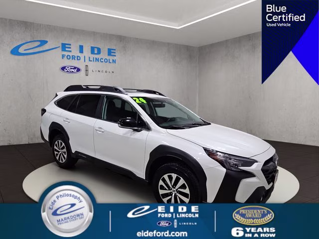 2024 Crystal White Pearl Subaru Outback Premium AWD SUV