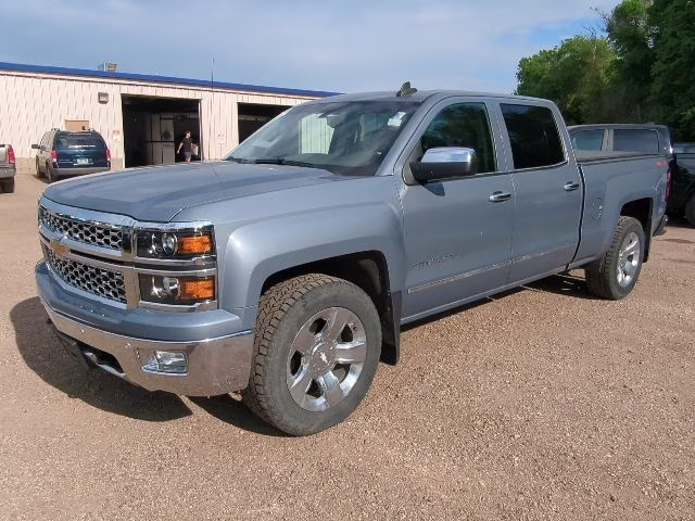 2015 Slate Gray Metallic Chevrolet Silverado 1500 LTZ 4X4 Truck