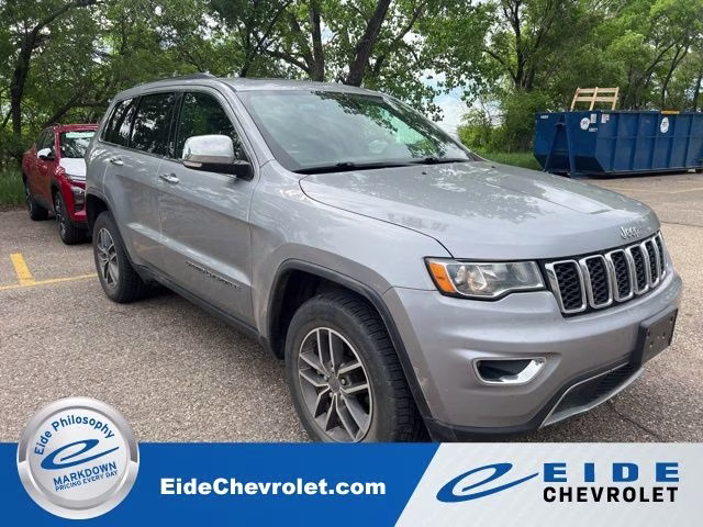 2020 Billet Silver Metallic Clearcoat Jeep Grand Cherokee Limited 4X4 SUV
