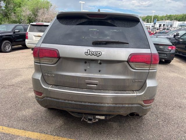 2020 Billet Silver Metallic Clearcoat Jeep Grand Cherokee Limited 4X4 SUV