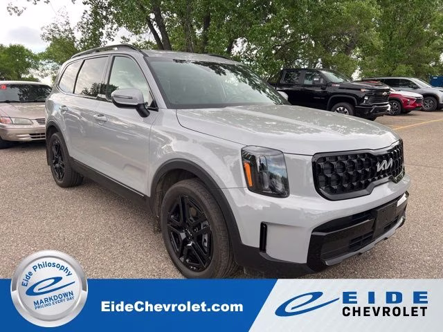 2024 Wolf Gray Kia Telluride EX X-Line AWD SUV