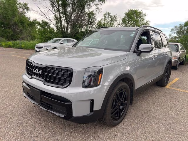 2024 Wolf Gray Kia Telluride EX X-Line AWD SUV