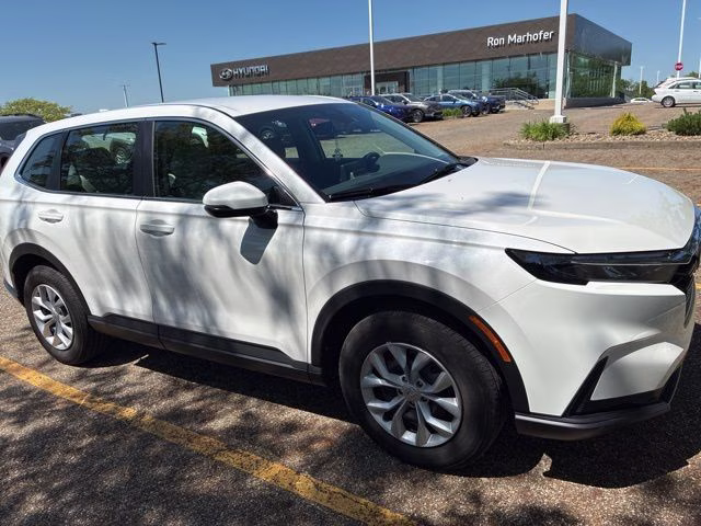 2024 Platinum White Pearl Honda CR-V LX AWD SUV