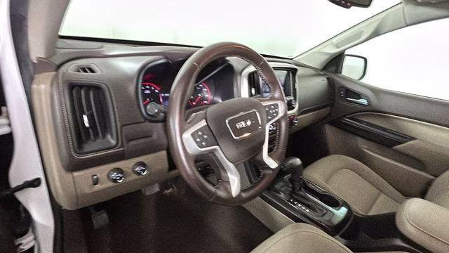 2015 Summit White GMC Canyon SLE1 4X4 Truck