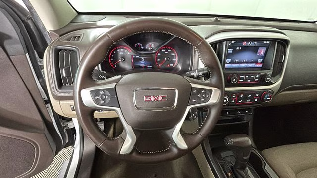 2015 Summit White GMC Canyon SLE1 4X4 Truck