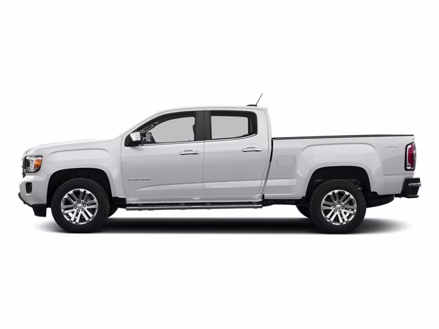 2015 Summit White GMC Canyon SLE1 4X4 Truck