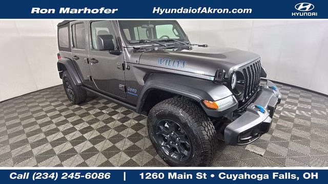 2023 Granite Crystal Metallic Clearcoat Jeep Wrangler Base 4xe 4X4 SUV