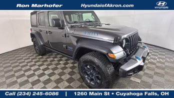 2023 Granite Crystal Metallic Clearcoat Jeep Wrangler Base 4xe 4X4 SUV