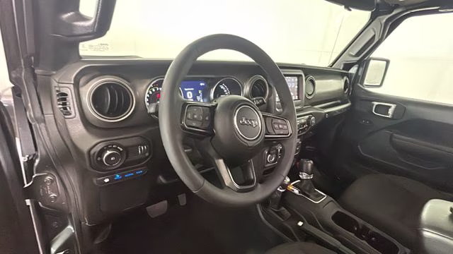 2023 Granite Crystal Metallic Clearcoat Jeep Wrangler Base 4xe 4X4 SUV
