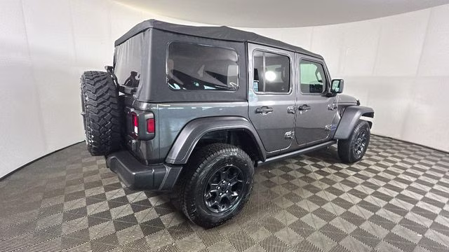 2023 Granite Crystal Metallic Clearcoat Jeep Wrangler Base 4xe 4X4 SUV
